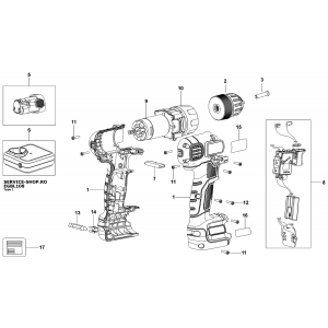 Black&Decker EGBL108 Type1